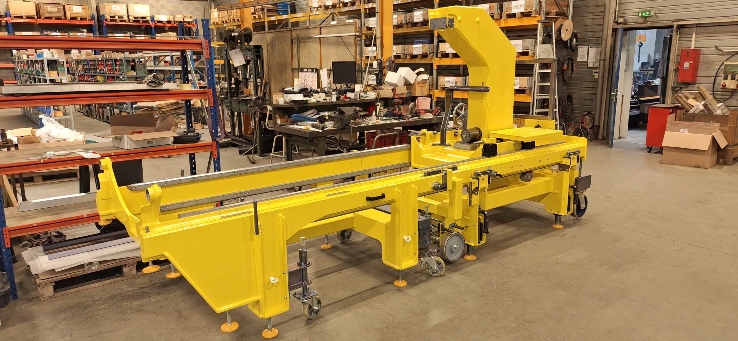 Outillage d'extraction de corps de pompe conçu et fabriqué par CIPAL