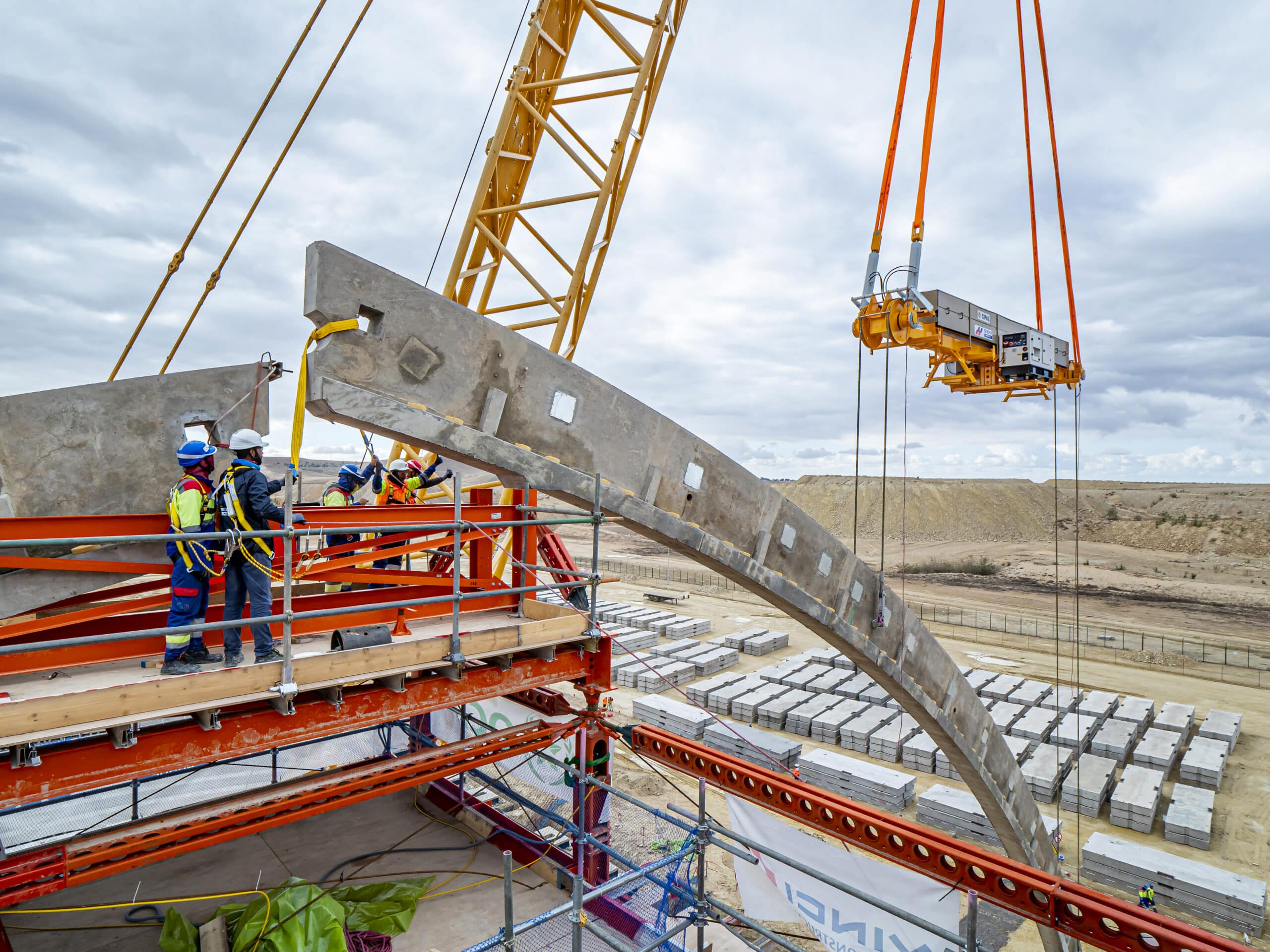 Palonnier motorisé d'inclinaison conçu et fabriqué par CIPAL
