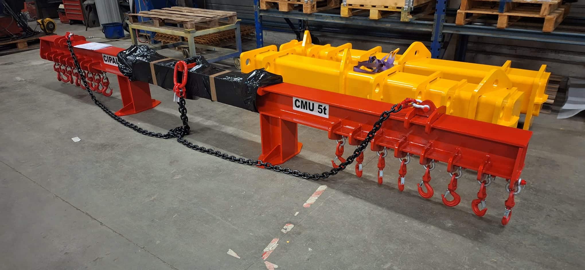 Palonnier monopoutre standard à suspentes multiples