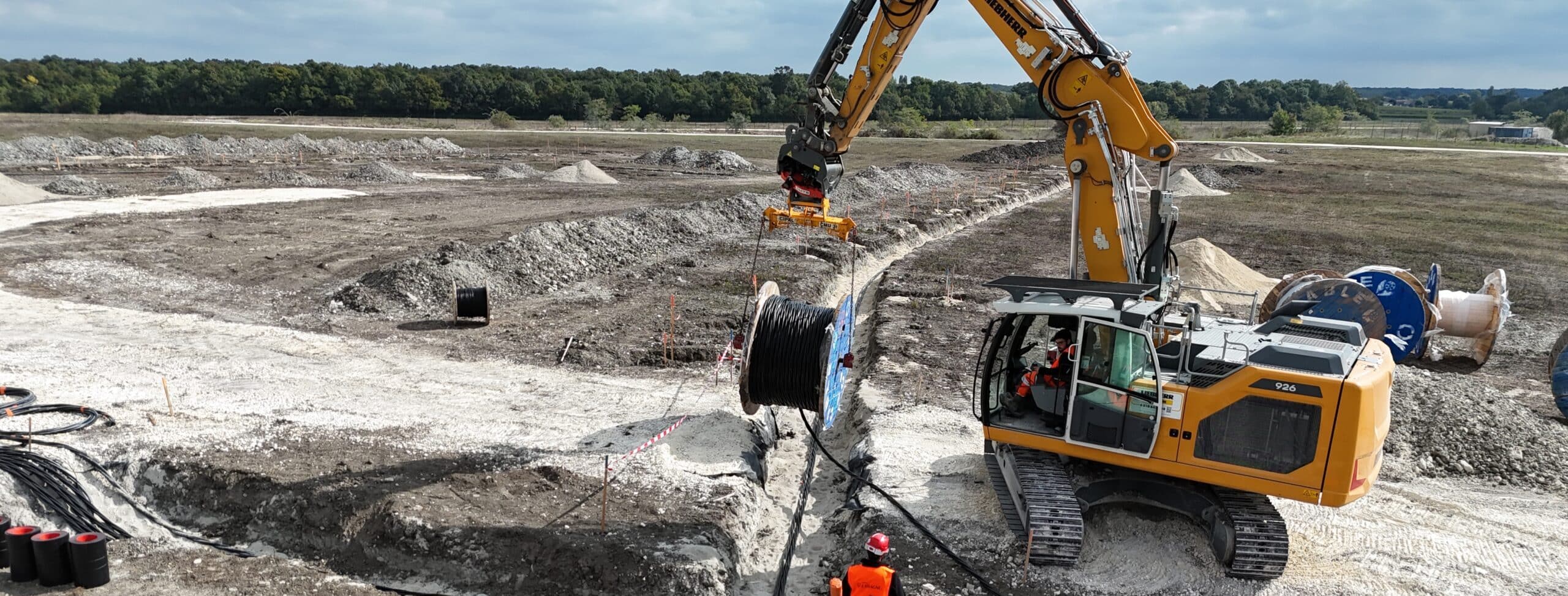 Palonnier Déroul'Pro pour la manutention de tourets
