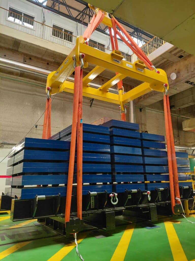 Banc de test pour appareil de levage conçu et fabriqué par CIPAL
