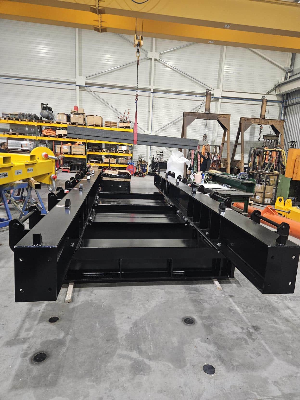 Banc de test pour appareil de levage conçu et fabriqué par CIPAL
